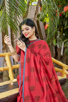 Load image into Gallery viewer, Solide Fashion Soft Cotton Saree
