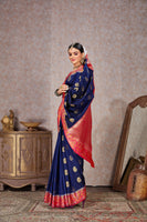 Load image into Gallery viewer, Rich Looked Soft Silk Saree With Beautiful Pallu