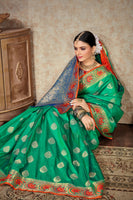 Load image into Gallery viewer, Rich Looked Soft Silk Saree With Beautiful Pallu