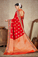 Load image into Gallery viewer, Rich Looked Soft Silk Saree With Beautiful Pallu