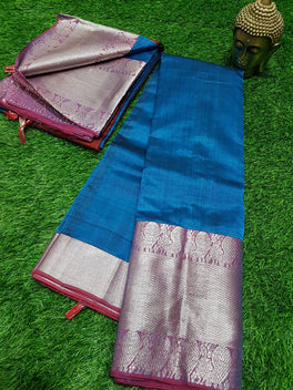 MANGALAGIRI PATTU KANCHI BORDER SAREE