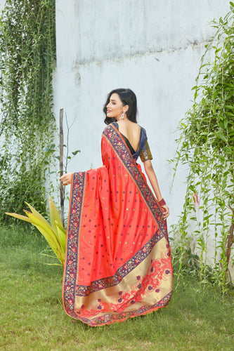 Heavy Looked Soft Semi Silk Saree