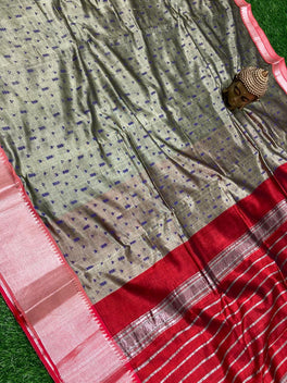 PRINTED MANGALAGIRI PATTU SAREE