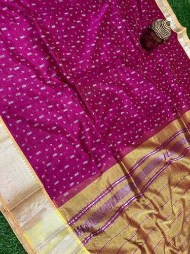 PRINTED MANGALAGIRI PATTU SAREE