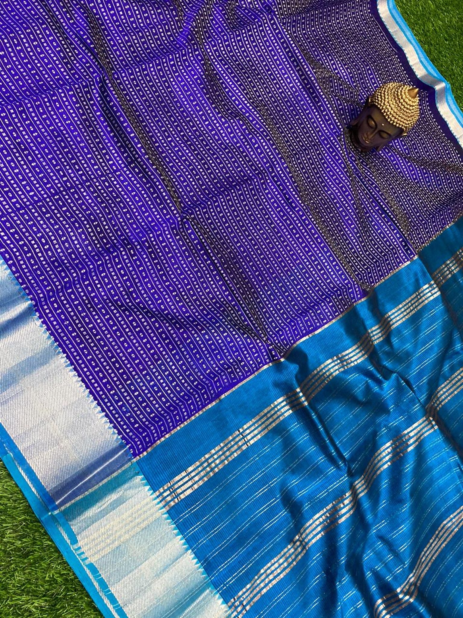 PRINTED MANGALAGIRI PATTU SAREE