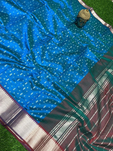 PRINTED MANGALAGIRI PATTU SAREE