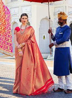 Load image into Gallery viewer, Semi Silk Designer Saree