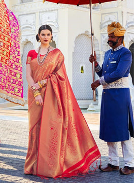 Semi Silk Designer Saree