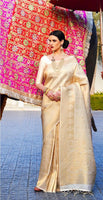 Load image into Gallery viewer, Semi Silk Designer Saree