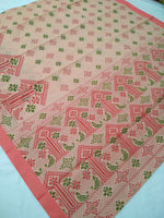 Load image into Gallery viewer, Printed Mangalagiri Cotton Sarees With Contrast Border