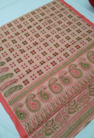 Load image into Gallery viewer, Printed Mangalagiri Cotton Sarees With Contrast Border