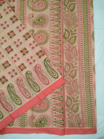 Load image into Gallery viewer, Printed Mangalagiri Cotton Sarees With Contrast Border
