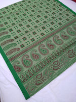 Load image into Gallery viewer, Printed Mangalagiri Cotton Sarees With Contrast Border