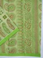 Load image into Gallery viewer, Printed Mangalagiri Cotton Sarees With Contrast Border