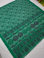 Load image into Gallery viewer, Printed Mangalagiri Cotton Sarees With Contrast Border