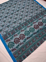 Load image into Gallery viewer, Printed Mangalagiri Cotton Sarees With Contrast Border