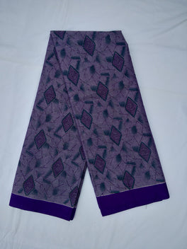 Printed Mangalagiri Cotton Sarees With Contrast Border