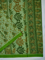 Load image into Gallery viewer, Printed Mangalagiri Cotton Sarees With Contrast Border