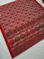 Load image into Gallery viewer, Printed Mangalagiri Cotton Sarees With Contrast Border