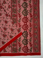 Load image into Gallery viewer, Printed Mangalagiri Cotton Sarees With Contrast Border