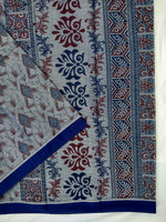 Load image into Gallery viewer, Printed Mangalagiri Cotton Sarees With Contrast Border