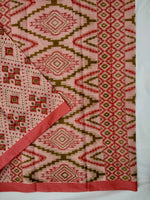 Load image into Gallery viewer, Printed Mangalagiri Cotton Sarees With Contrast Border