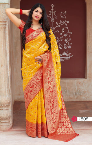 Exclusive Soft Silk Banarasi Saree