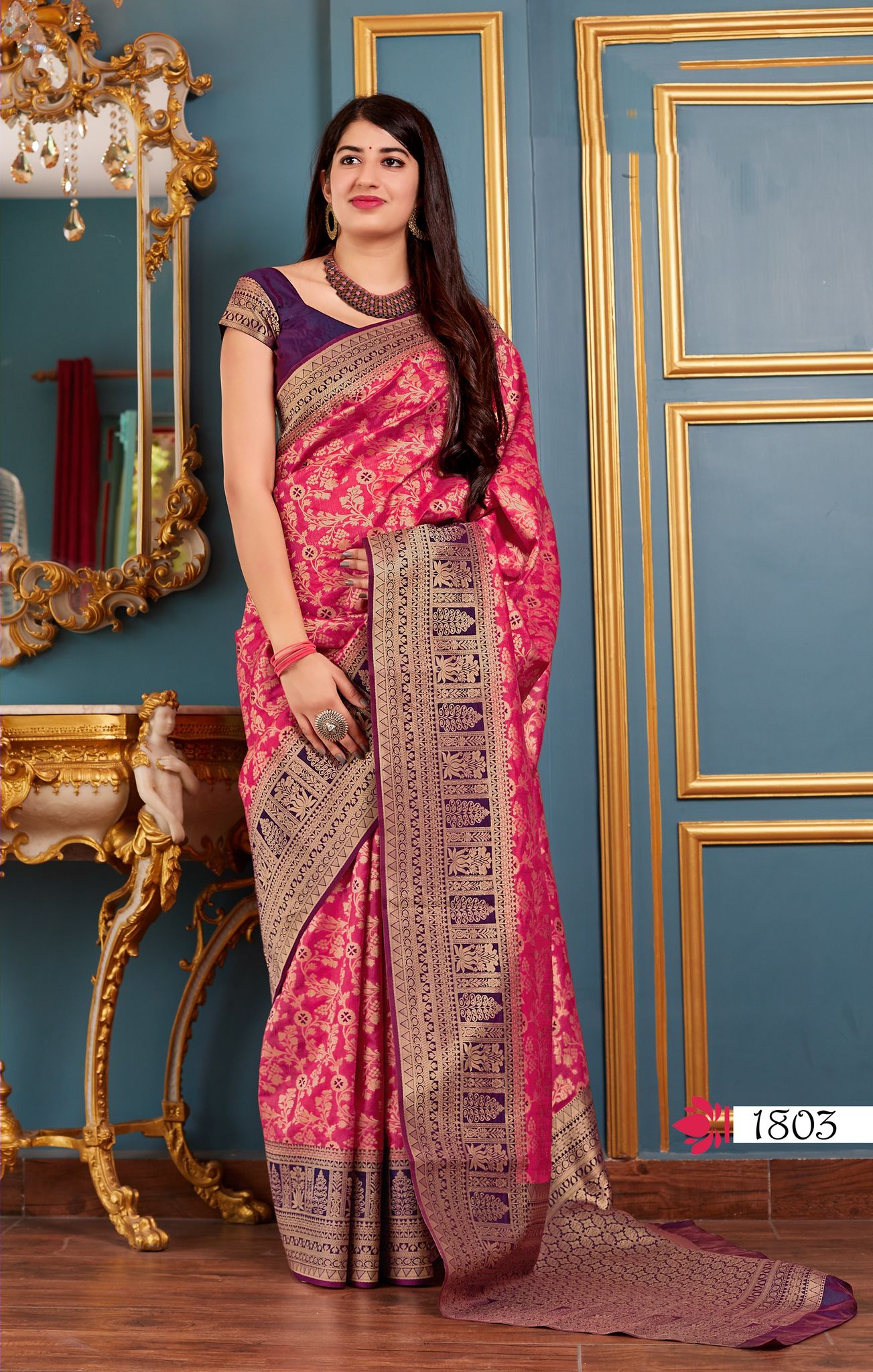 Exclusive Soft Silk Banarasi Saree