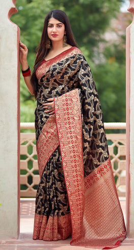 Exclusive Soft Silk Banarasi Saree