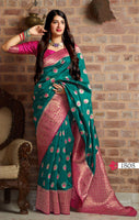 Load image into Gallery viewer, Exclusive Soft Silk Banarasi Saree