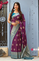 Load image into Gallery viewer, Exclusive Soft Silk Banarasi Saree