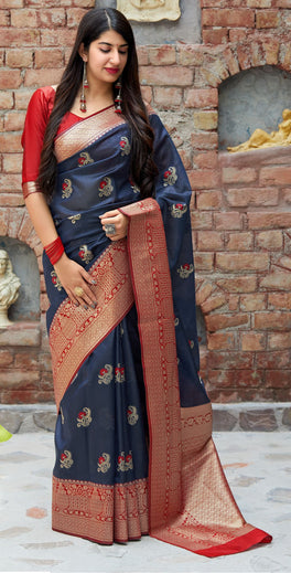 Exclusive Soft Silk Banarasi Saree
