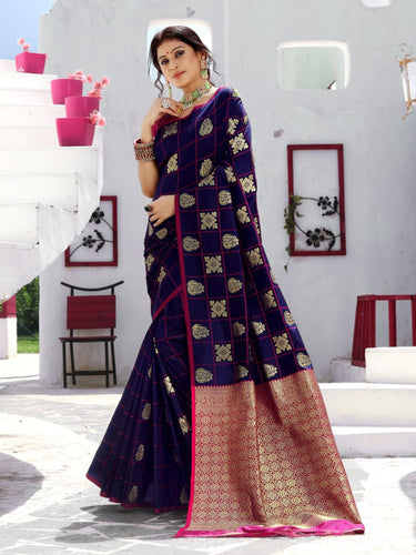 Semi Silk Designer Saree