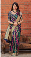Load image into Gallery viewer, Banarasi Soft Silk Saree