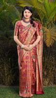 Load image into Gallery viewer, Banarasi Soft Silk Saree