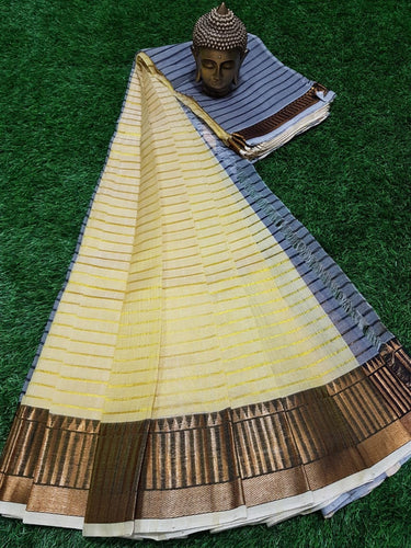 MANGALAGIRI PATTU BIG BORDER DORIA SAREE