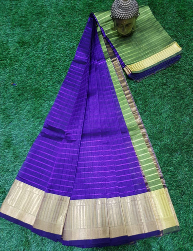 MANGALAGIRI PATTU BIG BORDER DORIA SAREE
