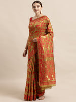 Load image into Gallery viewer, Elite Jamdani Cotton Silk Women&#39;s Sarees