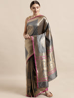Load image into Gallery viewer, New Trendy Pure Banarasi Silk Women&#39;s Sarees