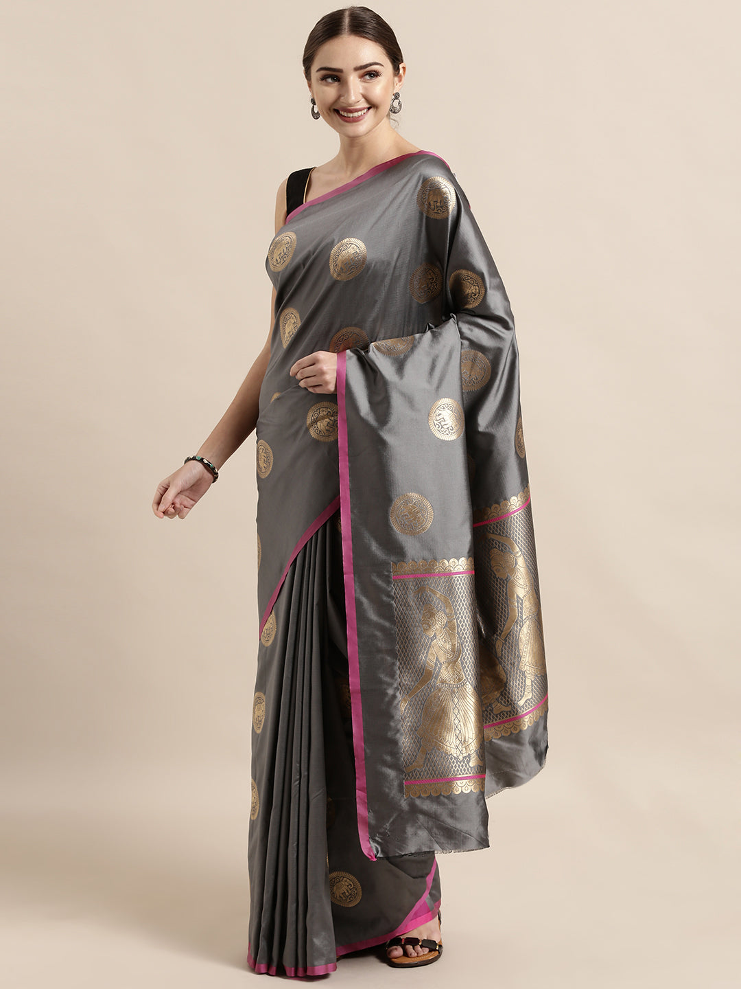 Trendy Banarasi Silk Women's Saree
