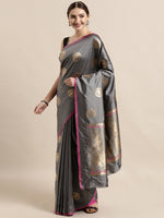 Load image into Gallery viewer, Trendy Banarasi Silk Women&#39;s Saree