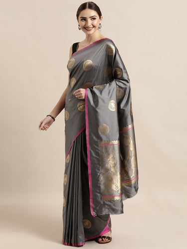 Trendy Banarasi Silk Women's Saree