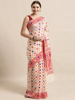 Load image into Gallery viewer, Elite Jamdani Cotton Silk Women&#39;s Sarees