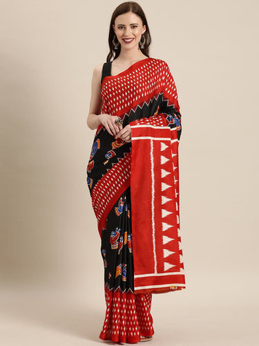 New Attractive Linen Chanderi Women's Saree