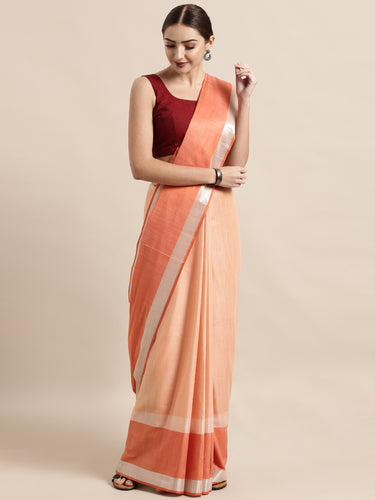 Latest Attractive Stylish Pumpum Angolla Linen Women's Sarees