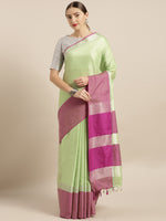 Load image into Gallery viewer, Attractive Stylish Linen Women Sarees