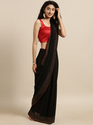 Divine Elegant Vichitra Silk Saree