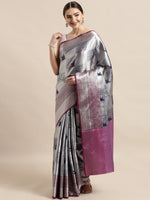 Load image into Gallery viewer, Charvi Attractive Kora Muslin Silk Women&#39;s Sarees