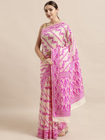 Load image into Gallery viewer, Elite Jamdani Cotton Silk Women&#39;s Sarees