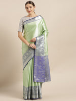 Load image into Gallery viewer, Charvi Attractive Kora Muslin Silk Women&#39;s Sarees